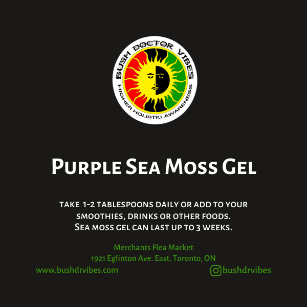 Purple Sea Moss Gel